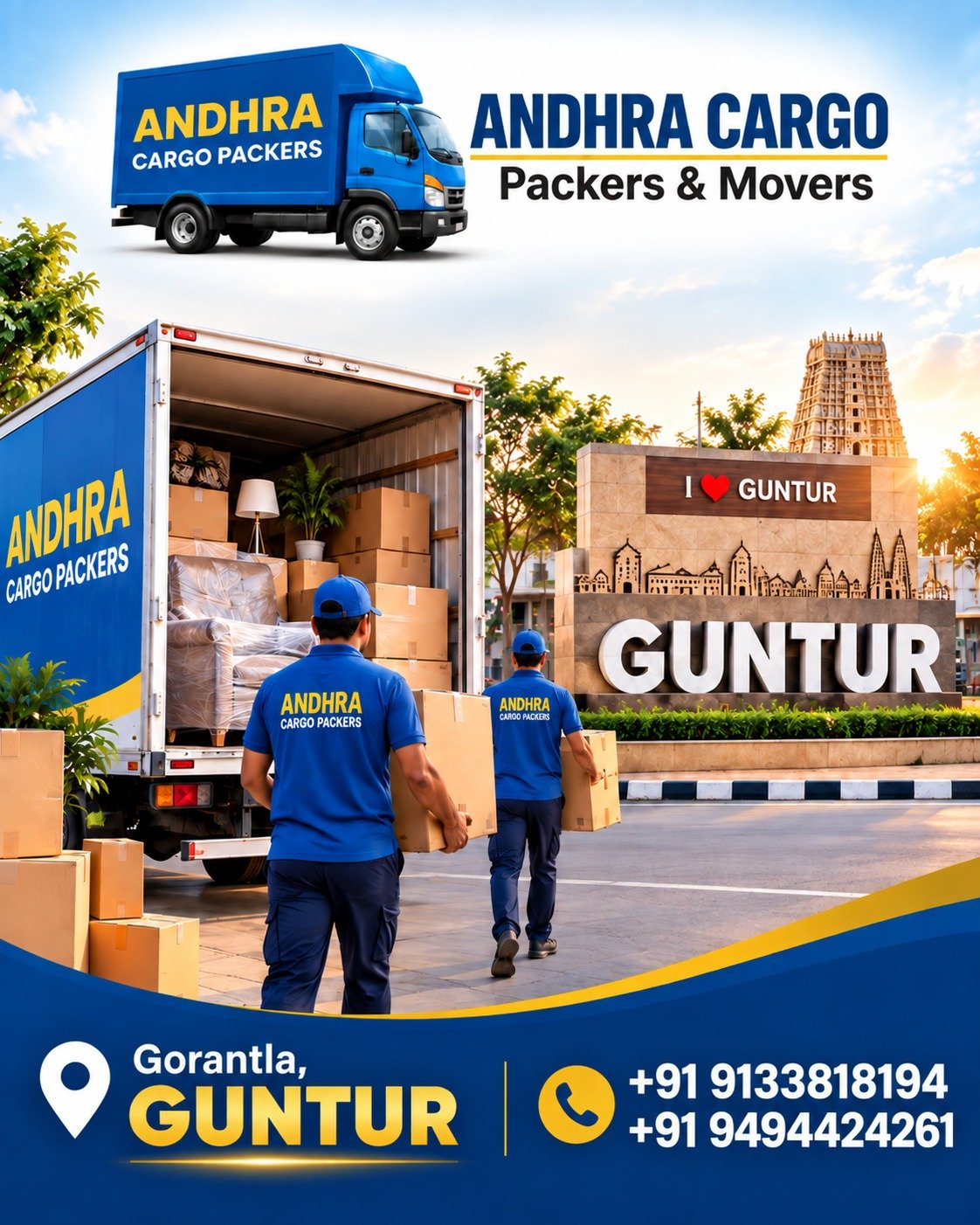 Packers and Movers in Guntur