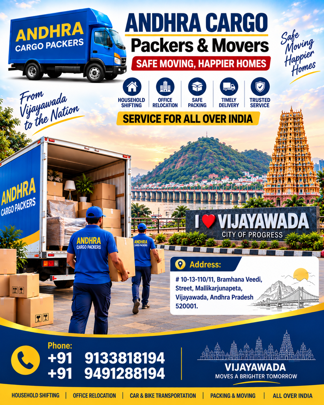 Packers and movers Vijayawada