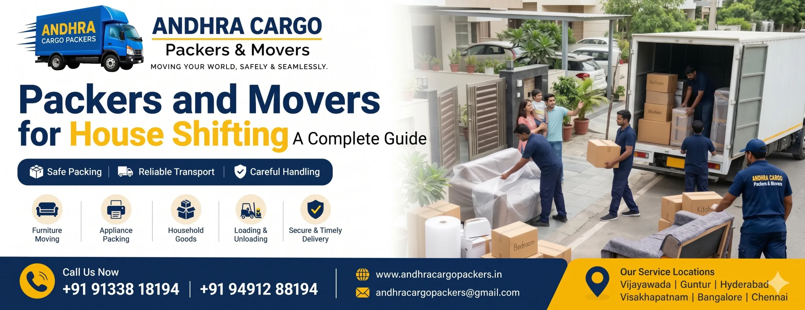 Packers and Movers for House Shifting: A Complete Guide