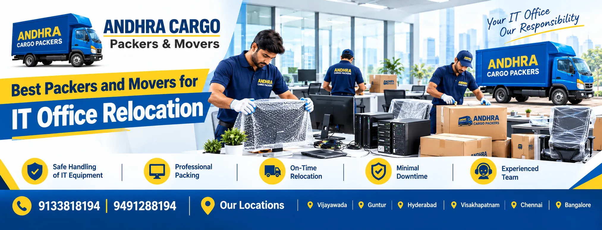 Read more about the article Best Packers and Movers for IT Office Relocation